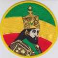 Embroidered Patch...Emperor Haile Selassie