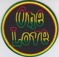 Embroidered Patch...One Love