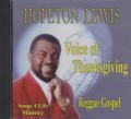 Hopeton Lewis : Voice Of Thanksgiving CD
