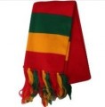 Red, Green & Gold : Rasta Scarf