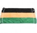Black, Green & Gold : Jamaica Hand Towell